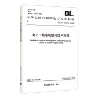 DL/T 5570-2020 电力工程电缆勘测技术规程 国家能源局 著 专业科技 文轩网