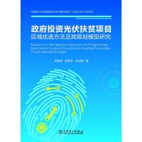 政府投资光伏扶贫项目区域优选方法及其规划模型研究 柯毅明,张昊渤,乌云娜 著 专业科技 文轩网