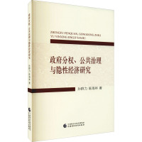 政府分权、公共治理与隐性经济研究 孙群力,陈海林 著 经管、励志 文轩网