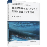 倾斜煤层底板破坏特征及其阻隔水性能与突水预测 孙建,王连国 著 大中专 文轩网