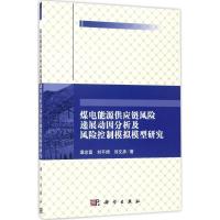 煤电能源供应链风险递展动因分析及风险控制模拟模型研究 谭忠富,刘平阔,刘文彦 著 专业科技 文轩网