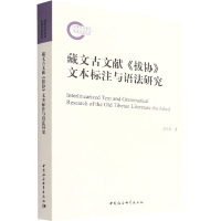 藏文古文献《拔协》文本标注与语法研究 龙从军 著 文教 文轩网