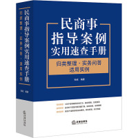 民商事指导案例实用速查手册 归类整理·实务问答 适用实例 孙政 编 社科 文轩网