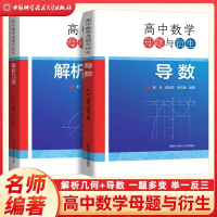 高中数学母题与衍生:解析几何+导数 中科大高中数学辅导书高一二三年级高考 彭林,石拥军,张敏 著等 文教 文轩网