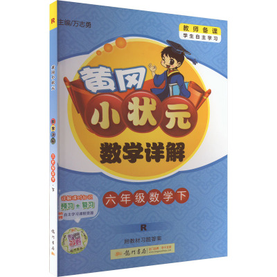 黄冈小状元数学详解 6年级数学下 R 万志勇 编 文教 文轩网