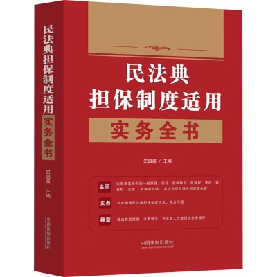 民法典担保制度适用实务全书 史国政 编 社科 文轩网