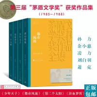 人文社第三届矛盾文学奖作品集 共4册 (少年天子+都市风流+第二个太阳+浴血罗霄) 萧克 著 等 文学 文轩网