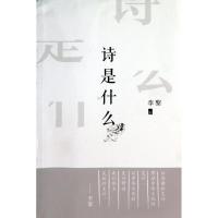 诗是什么 李黎 文学 文轩网