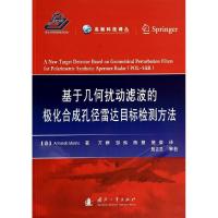 基于几何扰动滤波的极化合成孔径雷达目标检测方法 Armando Marino 著 万群 等 译 专业科技 文轩网