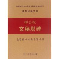 双面水描字帖之柳公权《玄秘塔碑》 刘春龙,张国松 主编 著作 艺术 文轩网