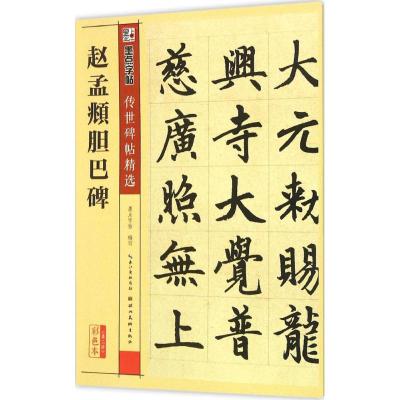 赵孟頫胆巴碑 墨点字帖 编写 著作 艺术 文轩网