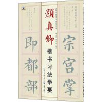 颜真卿楷书习法举要 戴建国,戴少明 著 艺术 文轩网