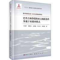 巴丹吉林沙漠的水文地质条件及地下水循环模式 王旭升 等 著 专业科技 文轩网