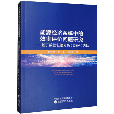 能源经济系统中的效率评价问题研究——基于数据包络分析(DEA)方法 赵林林,查勇,卞亦文 著 经管、励志 文轩网