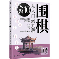 围棋从入门到九段 10 入神 职业九段之路1000题 陈禧,胡啸城,卫泓泰 著 文教 文轩网