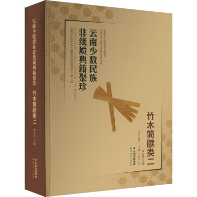 云南少数民族非纸质典籍聚珍 竹木简牍类 2 云南省少数民族古籍整理出版规划办公室,和六花 编 经管、励志 文轩网