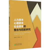 人力资本 心理资本 社会资本的整合与匹配研究 谢智红,陈维政 著 经管、励志 文轩网