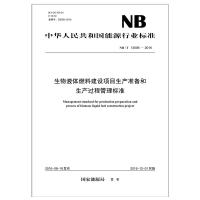 NBT13006-2016生物液体燃料建设项目生产准备和生产过程管理标准 国家能源局 著 专业科技 文轩网