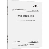 公路水下隧道设计规范 JTG/T 3371-2022 中交第二公路勘察设计研究院有限公司 编 专业科技 文轩网