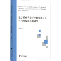 数字低碳背景下小额贷款公司可持续发展机制研究 李纪明 著 经管、励志 文轩网