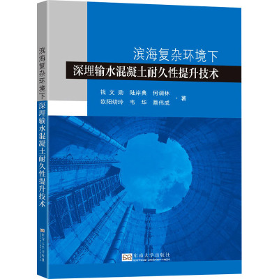 滨海复杂环境下深埋输水混凝土耐久性提升技术 钱文勋 等 著 专业科技 文轩网