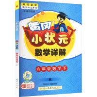 黄冈小状元数学详解 6年级数学下 R 万志勇 编 文教 文轩网