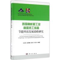 我国高耗能工业高温热工装备节能科技发展战略研究 江东亮 等 编著 专业科技 文轩网