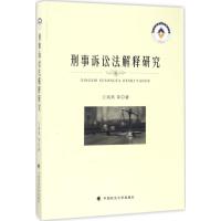 刑事诉讼法解释研究 汪海燕 等 著 社科 文轩网