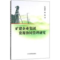 矿建企业集团资源协同管理研究 侯艳辉,郝敏 著 专业科技 文轩网