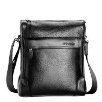 Kpaullon/卡普伦 IPAD真皮包 男士真皮单肩包 韩版进口头层牛皮斜挎包 商务公文包 时尚男包B0225