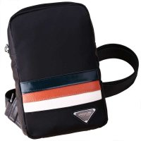 Kpaullon\卡普伦 男士休闲包 韩版潮男真皮腰包 多功能胸包 男士斜挎包时尚男包200-2