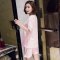 睡衣女夏季韩版纯棉少女睡衣时尚纯色公主蕾丝家居服套装