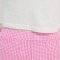 睡衣女夏季韩版纯棉少女睡衣休闲V领格子短裤家居服套装