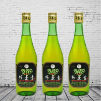 竹叶青酒 45度竹叶青酒 玻竹 三瓶套装 国产白酒