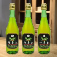 竹叶青酒 45度竹叶青酒 玻竹 三瓶套装 国产白酒
