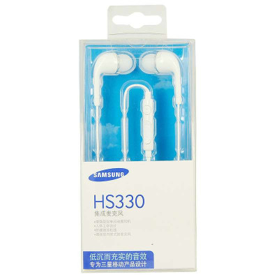 HS330线控耳机 立体声 高音质 面条线型