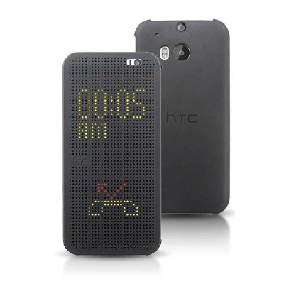 HTC m8手机套m8手机壳 one2原装皮套 HTC Dot view立显智能保护套
