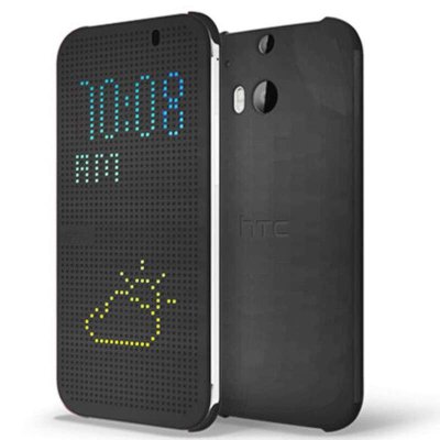 HTC m8手机套 手机壳 one2原装皮套 HTC Dot view立显智能保护套