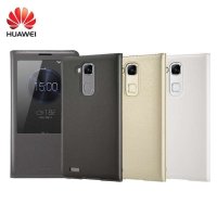 Huawei/华为mate7 手机壳 mate7原装皮套智能唤醒保护套华为mate7手机套