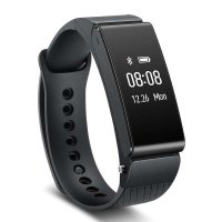 华为Talkband B2智能手环 手表 运动手环 蓝牙耳机 可通话智能设备安卓IOS运动版（黑）