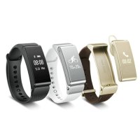 华为Talkband B2智能手环 手表 运动手环 蓝牙耳机 可通话智能设备安卓IOS运动版（黑）