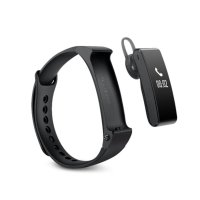 华为Talkband B2智能手环 手表 运动手环 蓝牙耳机 可通话智能设备安卓IOS运动版（黑）