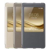 华为 Mate 8原装手机皮套 mate 8 智能开窗翻盖保护皮套 手机保护壳