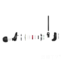 Letv/乐视 LeUIH101原装反戴式耳机乐视1s 2Pro Max入耳式耳塞运动手机通用耳机 黑色