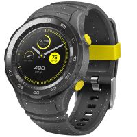 华为(HUAWEI) WATCH 2代智能手表 蓝牙通话NFC支付 GPS定位 心率检测防水运动男士手表 【星空灰】