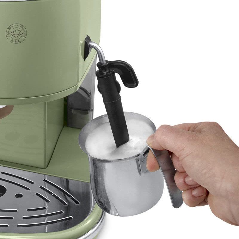 德龙(DeLonghi) ECO310.VGR 咖啡机 半自动咖啡机 手磨咖啡机 家用煮咖啡机 商用咖啡机 意式咖啡机图片