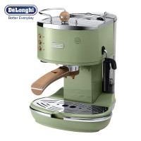 德龙(DeLonghi) ECO310.VGR 咖啡机 半自动咖啡机 手磨咖啡机 家用煮咖啡机 商用咖啡机 意式咖啡机