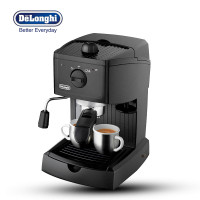 德龙(DeLonghi) EC146.B 咖啡机 半自动咖啡机 手磨咖啡机 商用咖啡机 卡布奇诺 奶泡器