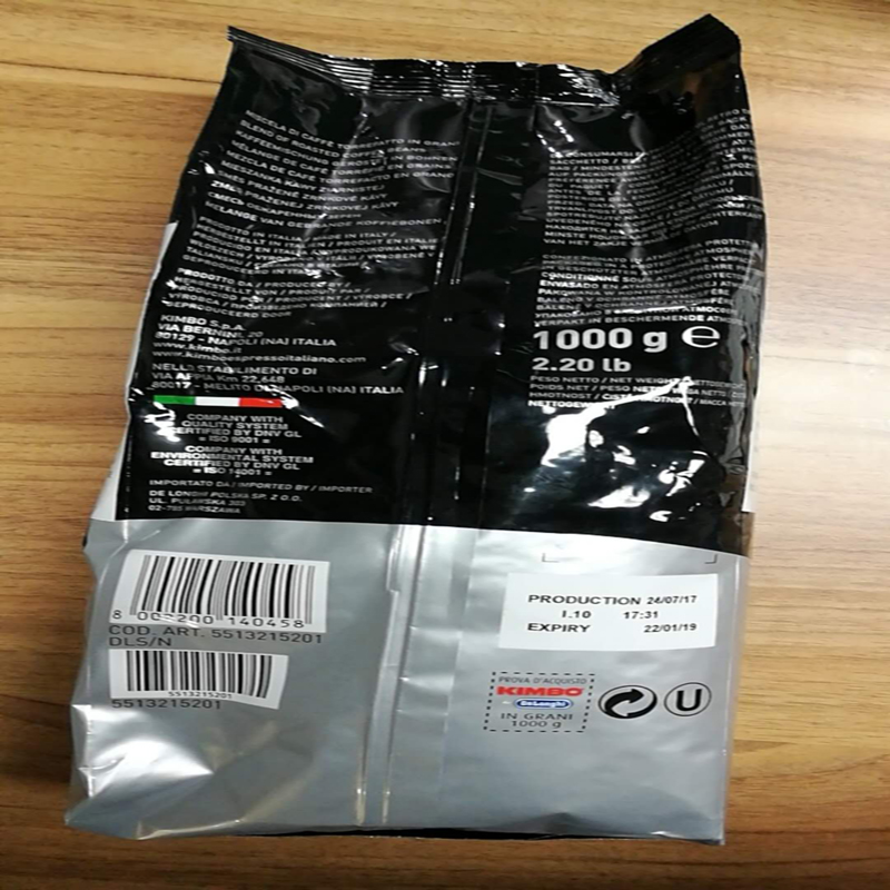 德龙(DeLonghi)金堡(KIMBO)经典拼配意式浓缩咖啡豆1KG