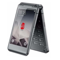 全新国行三星(SAMSUNG) W2016+ 电信4G双卡翻盖手机 按键手机 国行 尊贵银 XY